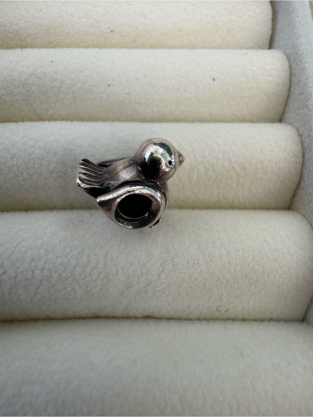 Pandora Silver Retired Bird Charm